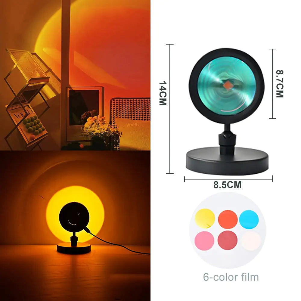 Sunset Solar Lamp