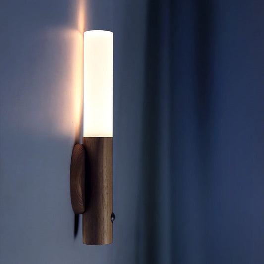 Wood Light Wall Lamp