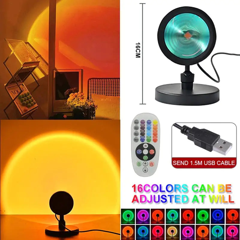 Sunset Solar Lamp