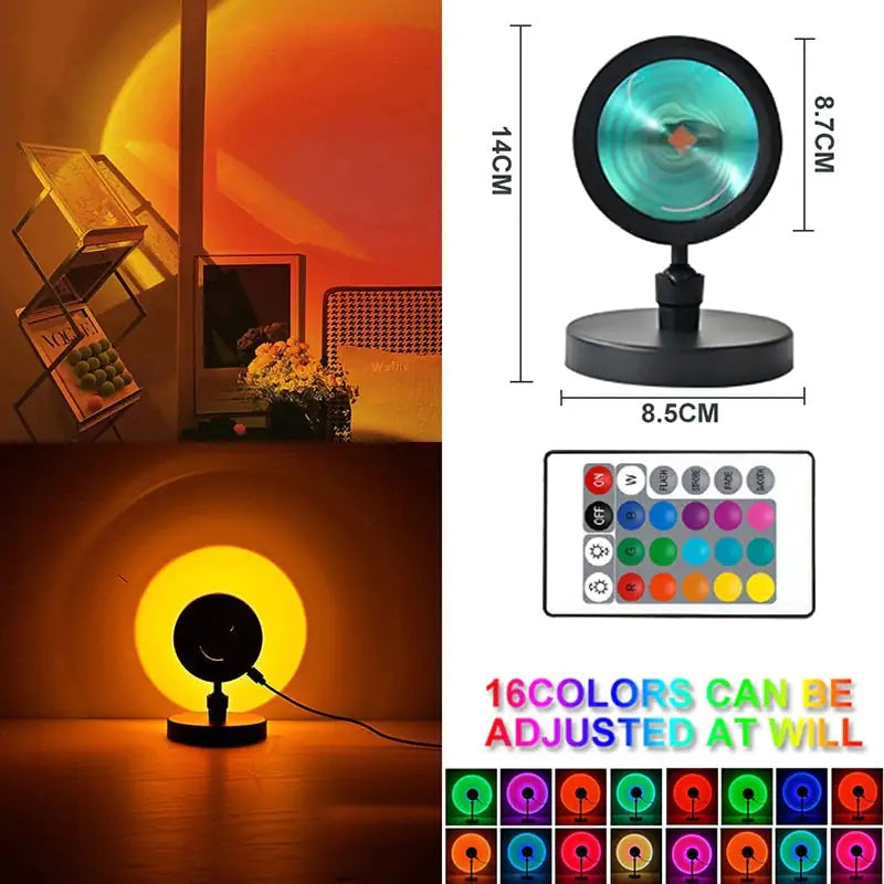 Sunset Solar Lamp